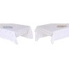 Nappe et serviettes de table DKD Home Decor 150 x 250 x 0,5 cm Bleu...