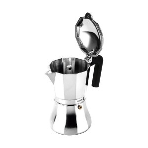 Italian Coffee Pot Fagor Steel Aluminium 9 Cups (1 Unit) |  Coffee ...