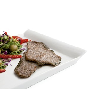Serving Platter Quid Gastro Fresh Rectangular Ceramic White (36 x 2...