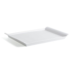 Serving Platter Quid Gastro Fresh Rectangular Ceramic White (36 x 2...