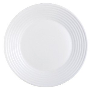 Dessous d'Assiette Luminarc Harena Blanc verre (Ø 27 cm) (24 Unités...