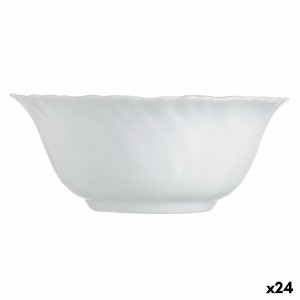 Saladier Luminarc Feston Blanc verre 12 cm (24 Unités) |  Boîtes dé...