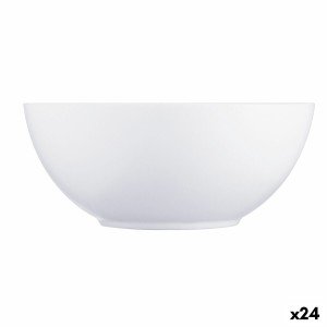 Bowl Luminarc Diwali White Glass Ø 18 cm (24 Units) |  Plates, plat...