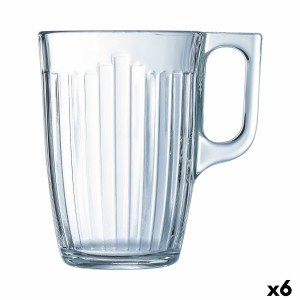 Kop Luminarc Nuevo Frühstück Durchsichtig Glas (320 ml) (6 Stück) |...