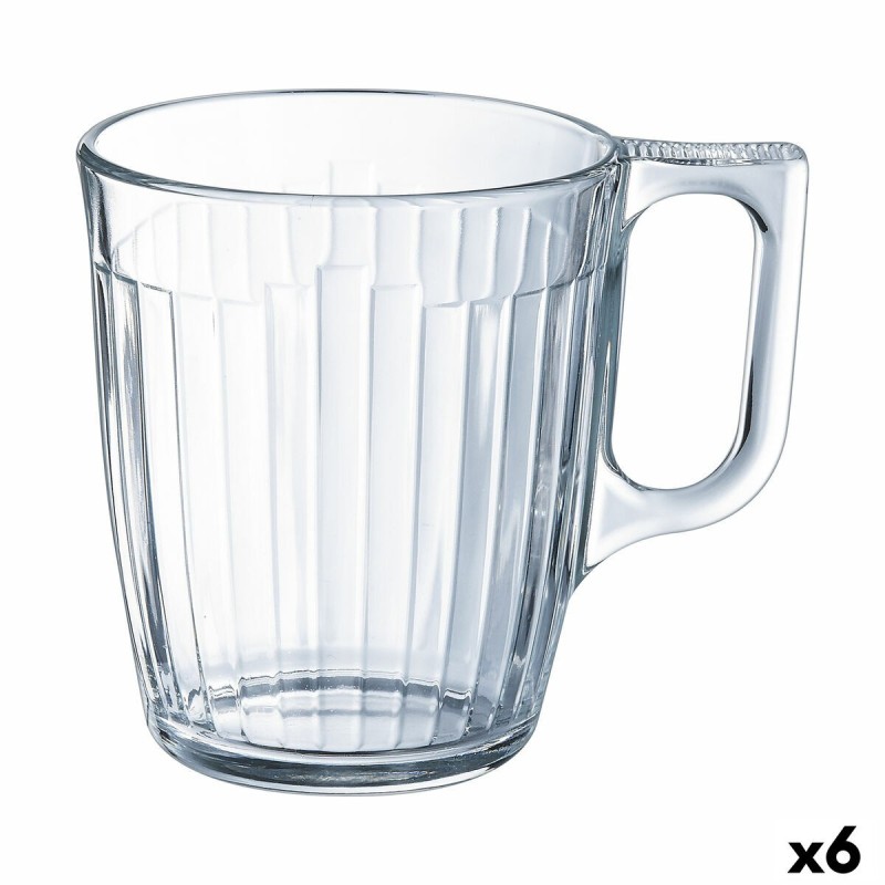 Cup Luminarc Nuevo Breakfast Transparent Glass (250 ml) (6 Units) |...