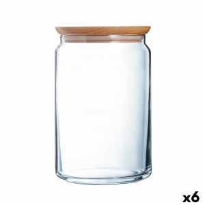 Topf Luminarc Pav Durchsichtig Glas (2 L) (6 Stück) |  Brotdosen, L...