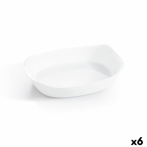 Plat à Gratin Luminarc Smart Cuisine Rectangulaire Blanc verre 30 x...