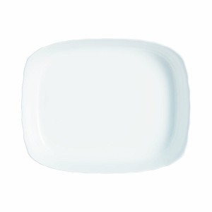 Serving Platter Luminarc Smart Cuisine Rectangular White Glass 33 x...