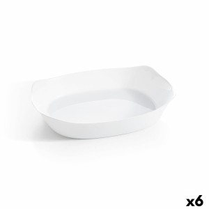 Kochschüssel Luminarc Smart Cuisine rechteckig Weiß Glas 38 x 27 cm...
