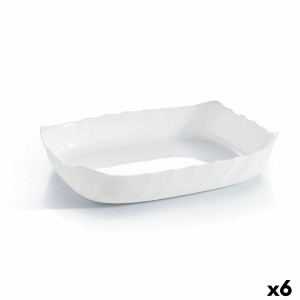 Kochschüssel Luminarc Smart Cuisine rechteckig Weiß Glas 29 x 30 cm...