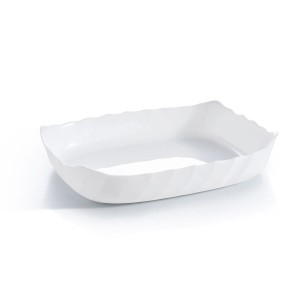 Serving Platter Luminarc Smart Cuisine Rectangular White Glass 29 x...