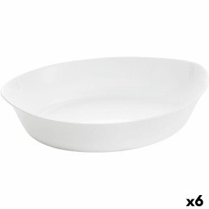 Plat à Gratin Luminarc Smart Cuisine Oblongue 32 x 20 cm Blanc verr...