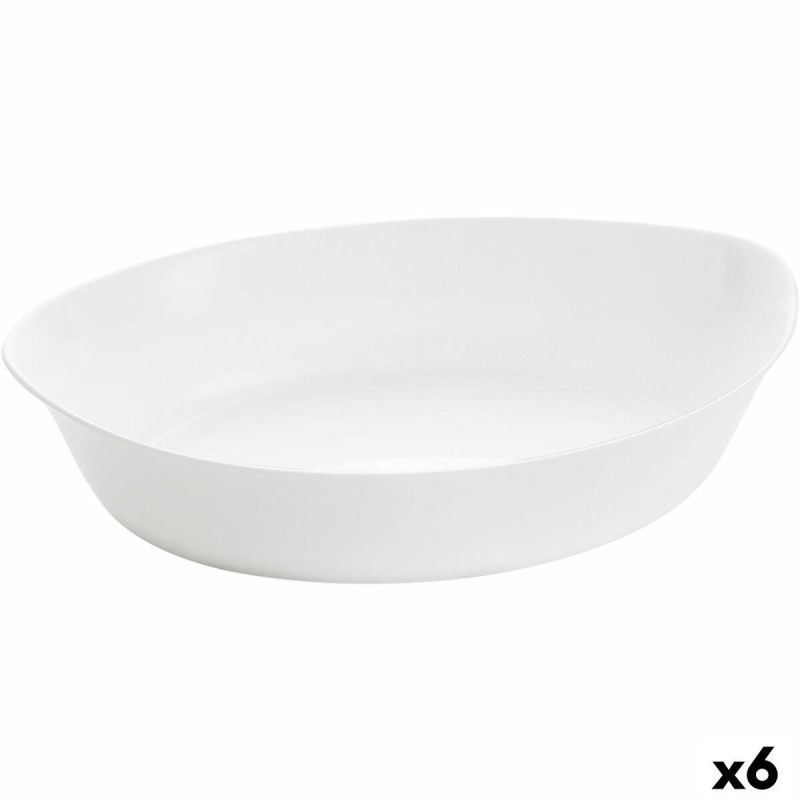 Plat à Gratin Luminarc Smart Cuisine Oblongue 32 x 20 cm Blanc verr...