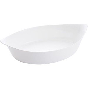 Serving Platter Luminarc Smart Cuisine Oval White Glass 6 Units 38 ...