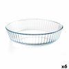 Backform Ô Cuisine rund 26 x 26 x 5,9 cm Durchsichtig (6 Stück) |  ...