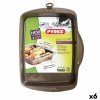 Rectangular Mould Pyrex Asimetria Black Metal 35 x 27 cm Rectangula...