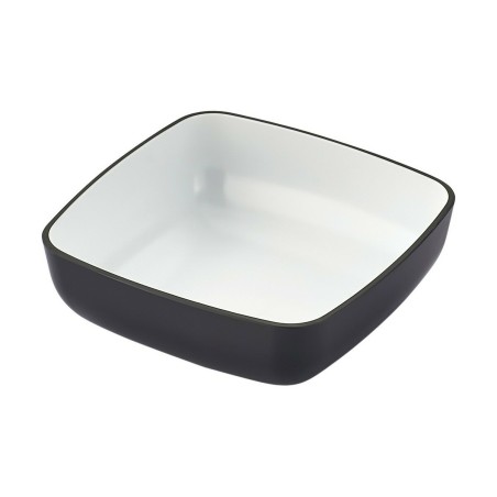 Schüssel Weiß/Schwarz Melamine karriert 13 x 13 x 4 cm |  Geschirr,...