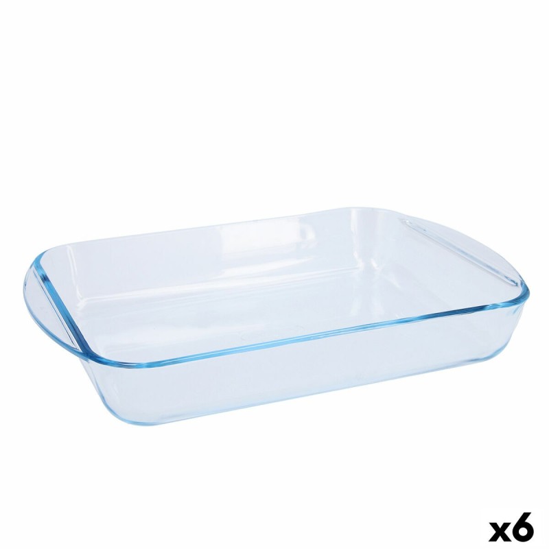 Oven Dish Pyrex Classic Vidrio Transparent Glass Rectangular 35 x 2... Oven Dish Pyrex Classic Vidrio Transparent Glass Rectangular 35 x 2...
