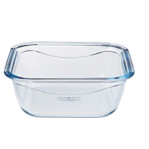 Lunchbox hermetisch Pyrex Cook & Go 16,7 x 16,7 x 7 cm Blau 850 ml ...