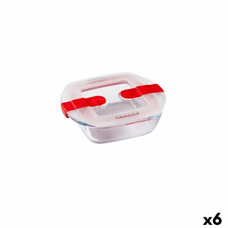 Hermetic Lunch Box Pyrex Cook & Heat 15 x 12 x 4 cm 350 ml Transpar...