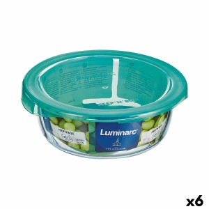 Runde Lunchbox mit Deckel Luminarc Keep'n Lagon 13,5 x 6 cm türkis ...