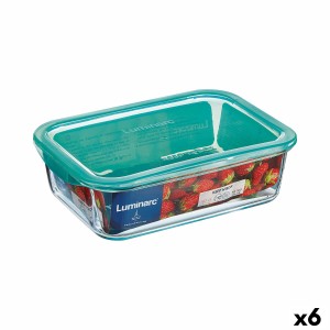Rechteckige Lunchbox mit Deckel Luminarc Keep'n Lagon 16 x 11,3 x 6...
