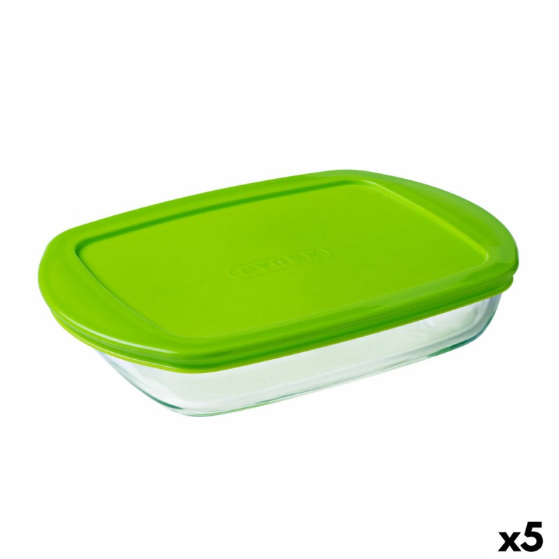 Rectangular Lunchbox with Lid Pyrex Prep&store Px Green 1,6 L 28 x ... Rectangular Lunchbox with Lid Pyrex Prep&store Px Green 1,6 L 28 x ...
