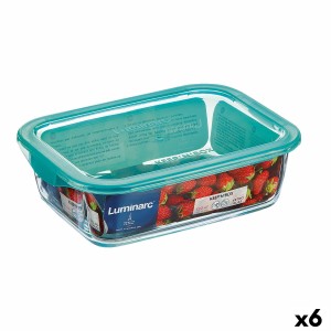 Boîte à repas rectangulaire avec couvercle Luminarc Keep'n Lagon 12...