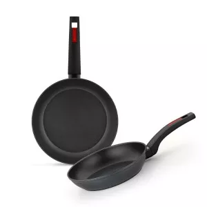 Pfannenset Monix SUNSET Schwarz Aluminium |  Pfannen und Töpfe   | ...