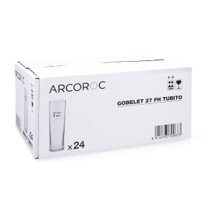 Set of glasses Arcoroc Tubito Transparent Glass 270 ml Tube 24 Unit...