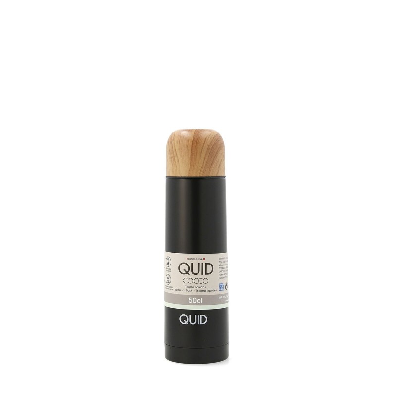 Thermal Bottle Quid Cocco Black Drip Metal 500 ml |  Cups and Therm...