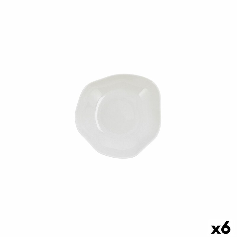 Satz für Appetithäppchen Ariane Earth Weiß aus Keramik Ø 17 cm (6 S...