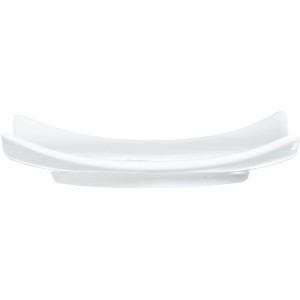Plate set Arcoroc Appetizer White Ceramic 9,5 cm Squared (6 Units) ...