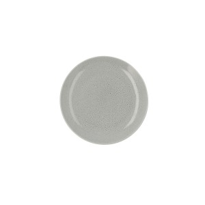 Flacher Teller Ariane Porous grün aus Keramik Ø 21 cm (12 Stück) | ...