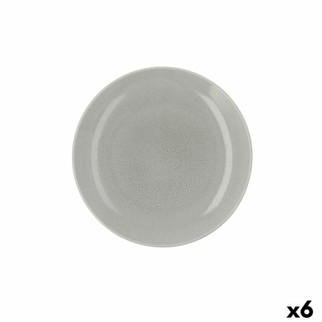 Flat plate Ariane Porous Ceramic Green Ø 27 cm (6 Units) |  Plates,...