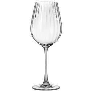 Weinglas Bohemia Crystal Optic Durchsichtig 6 Stück 500 ml |  Gläse...
