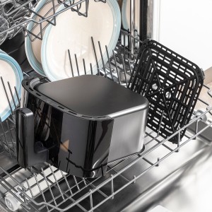Heißluftfritteuse mit Waage InnovaGoods Fryinn Balance 5000 Schwarz...