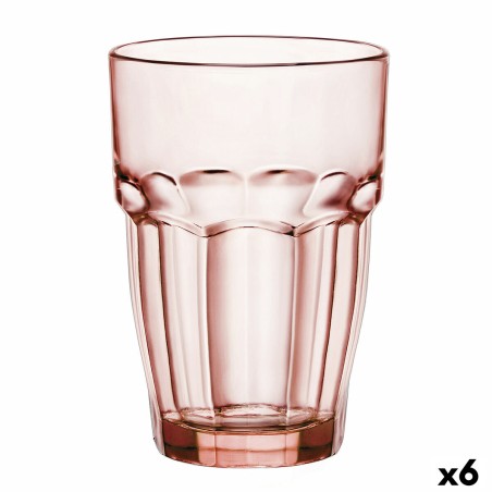 Trinkglas Bormioli Rocco Rock Bar Orange Glas 370 ml (6 Stück) |  G...