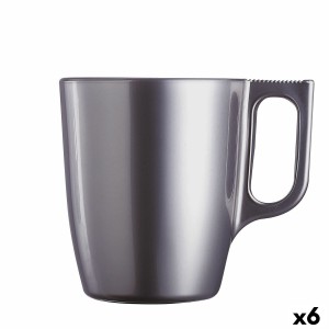 Tasse mug Luminarc Flashy Violet 250 ml verre (6 Unités) |  Tasses ...