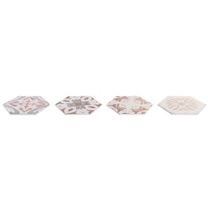 Untersetzer DKD Home Decor 10,8 x 10,8 x 0,7 cm |  Untersetzer , Pl...