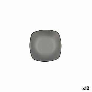 Snack Bowl Bidasoa Gio Grey Plastic 13 x 13 cm 12 Units |  Plates, ...