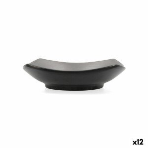 Snack Bowl Bidasoa Gio Grey Plastic 15 x 15 cm (12 Units) |  Plates...