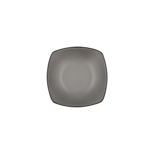 Snack Bowl Bidasoa Gio Grey Plastic 15 x 15 cm (12 Units) |  Plates...