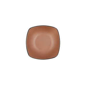 Snack Bowl Bidasoa Gio Brown Plastic 15 x 15 cm 12 Units |  Plates,...