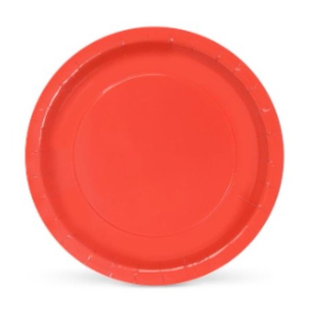 Service de vaisselle Algon Carton Produits à usage unique Rouge 10 ...