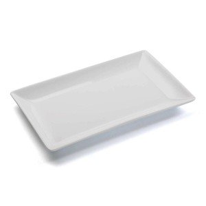 Serving Platter Versa 24 x 2,5 x 36 cm Porcelain |  Plates, platter...