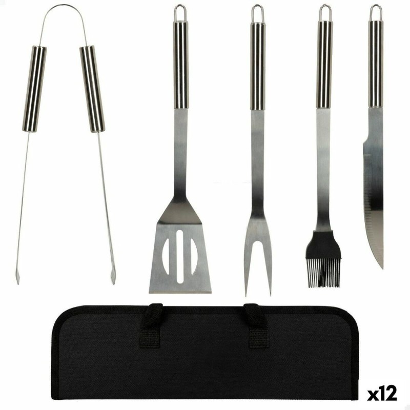 Grillzubehör Aktive Silikon Edelstahl 12 Stück 7,5 x 35 x 1,9 cm (5...