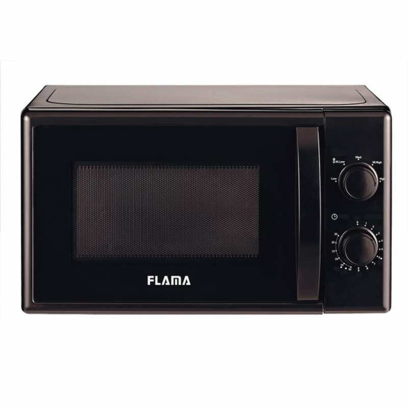 Mikrowelle Flama 1834FL Schwarz 20 L |  Mikrowellenherde   | Chef Up