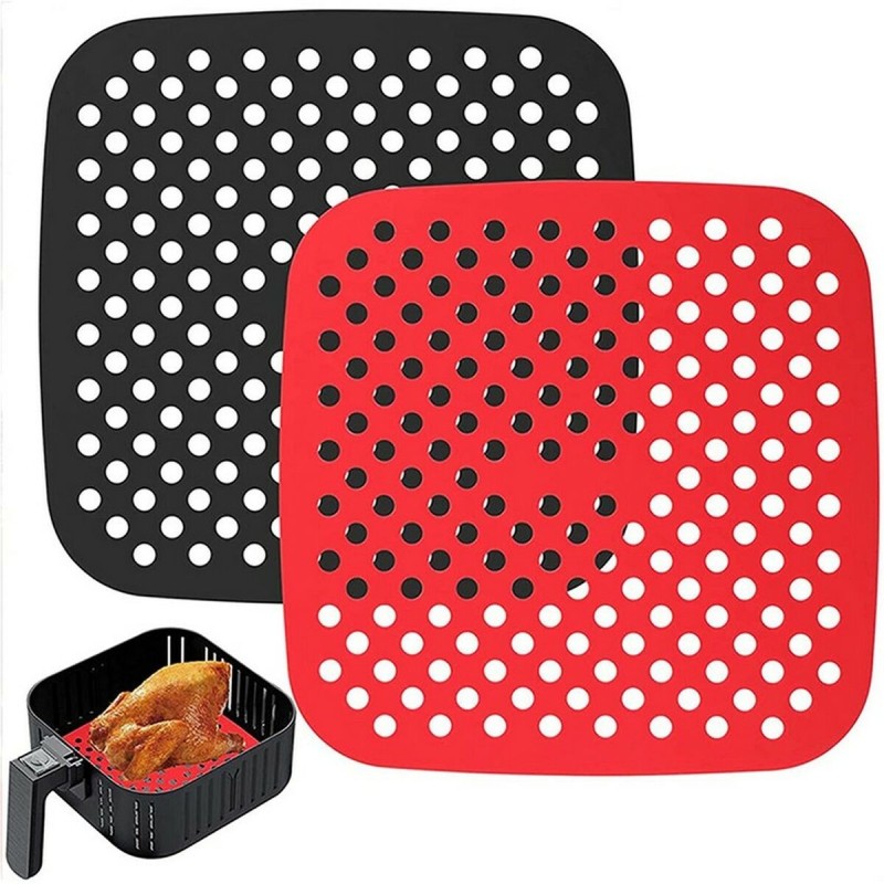 Papier für Heißluftfritteuse NK NK-HOCO32006 Silikon 18,6 cm |  Fri...