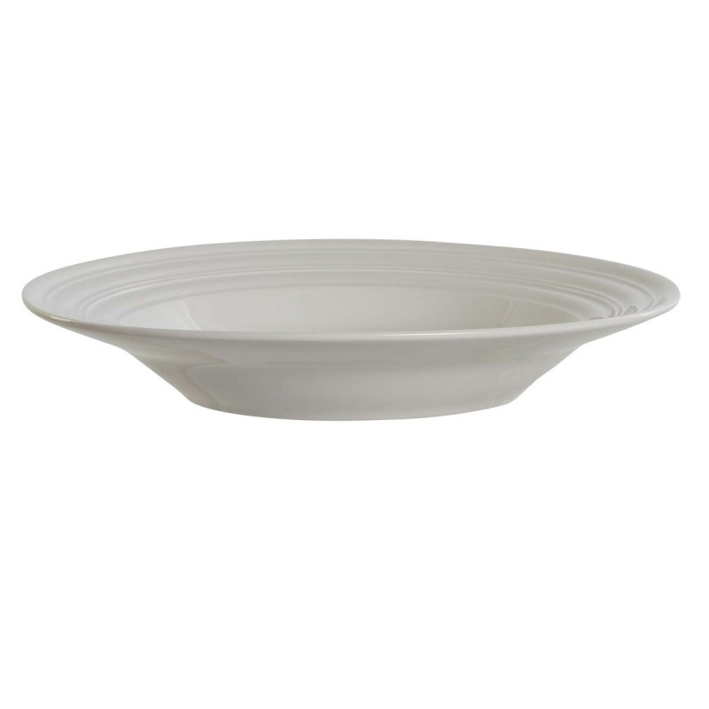 Deep Plate DKD Home Decor White Porcelain 20 x 20 x 3 cm |  Plates,...
